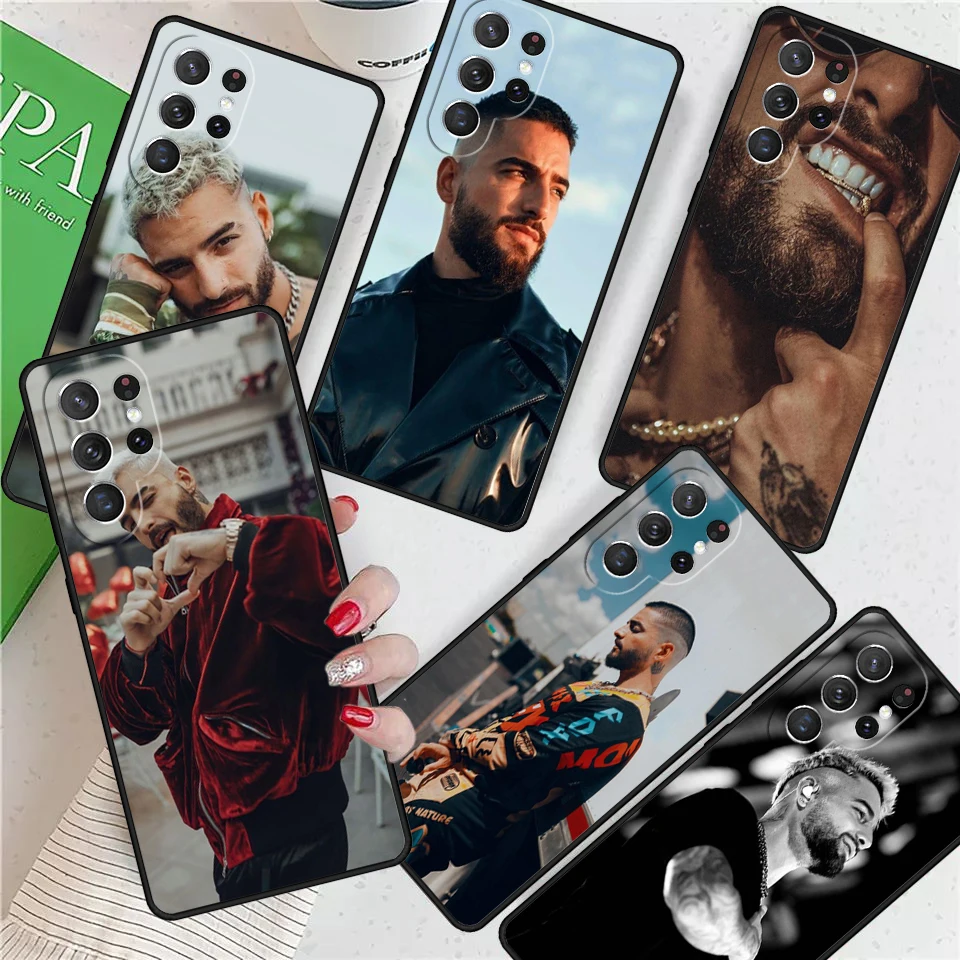 Maluma для Samsung Galaxy S24 Ultra S21 S22 S8 S9 S10E Note 10 20 Plus FE S23 чехол телефона Coque