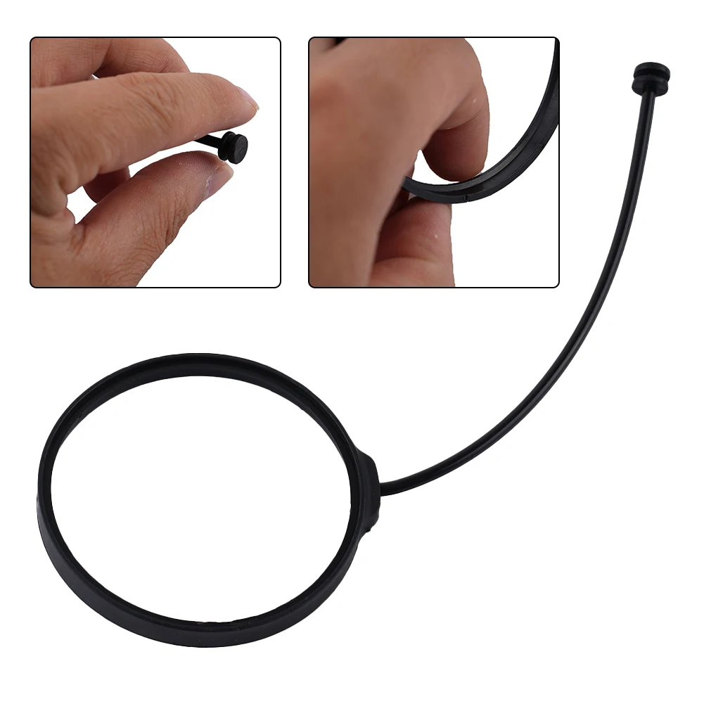 

1 PCS Gas Tank Cap Band Cord Tether Ring For BMW 1 /3 /5 Series Mini Fuel Gas Fille High Reliability NBR