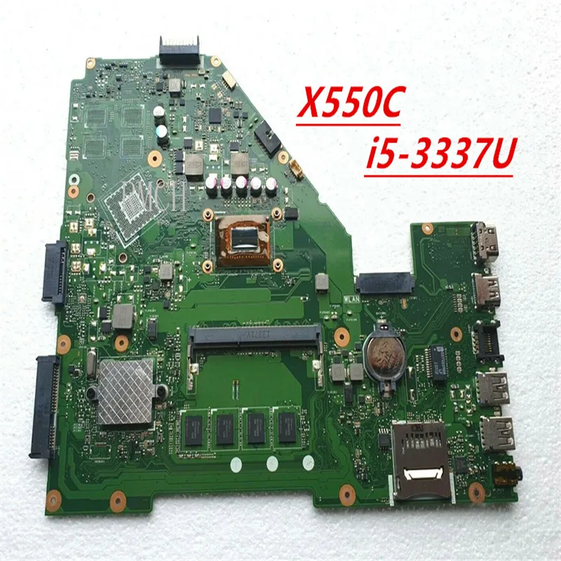 Для Asus X550C Touch Series Материнская плата Intel i5-3337U 4GB RAM MBG010 протестирована - купить по