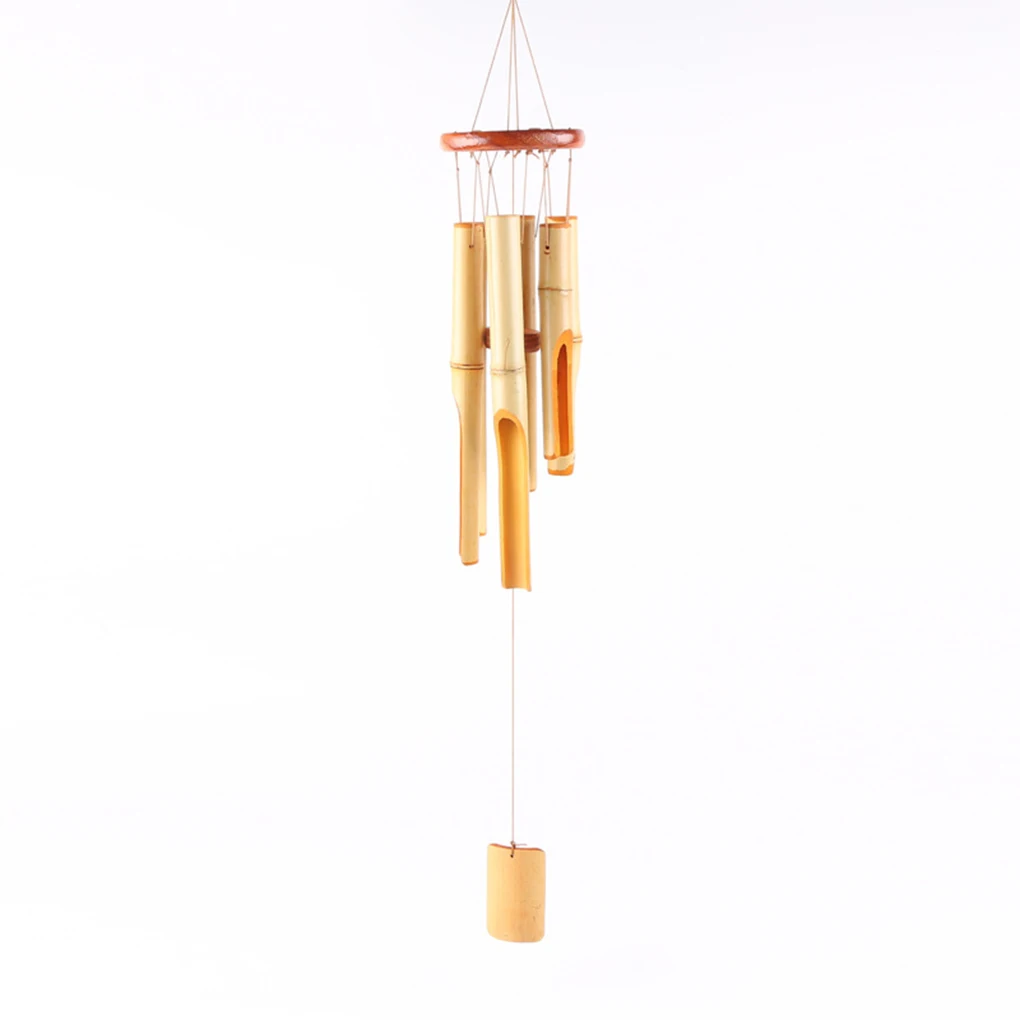 

Бамбуковые ветряные колокольчики для дома, офиса, гостиницы, спальни, гостиной, стены, крыльца, балкона, комнатное и уличное украшение, подве...