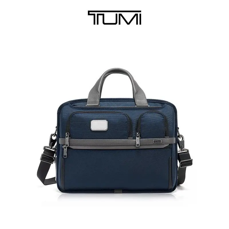 Tumi Alpha 3 Series Business Work Commuter Expandable Notebook Computer Briefcase Casual Shoulder Fashion Handbag