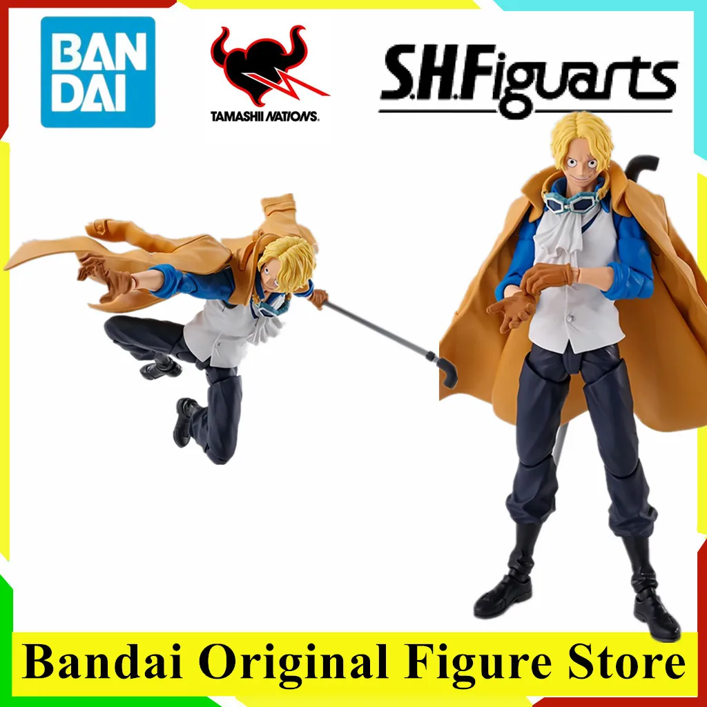 Оригинальная цельная фигурка S.H.Figuarts Sabo Naval Revolutionary аниме-фигурка игрушки