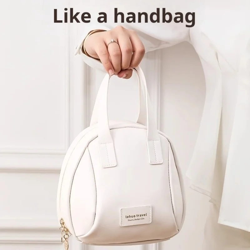 Портативная косметичка Highvalue вместительная Водонепроницаемая Сумочка чехол для