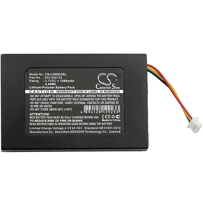 

Cameron Sino 1200mAh Battery For Logitech G933 G533 533-000132