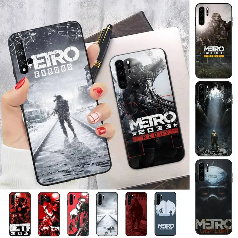 

Metro 2033 Phone Case for Huawei P30 40 20 10 8 9 lite pro plus Psmart2019