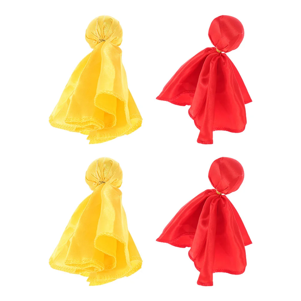 4 шт. флаг вызова для регби маленький желтый баннер аксессуар метания футбольный