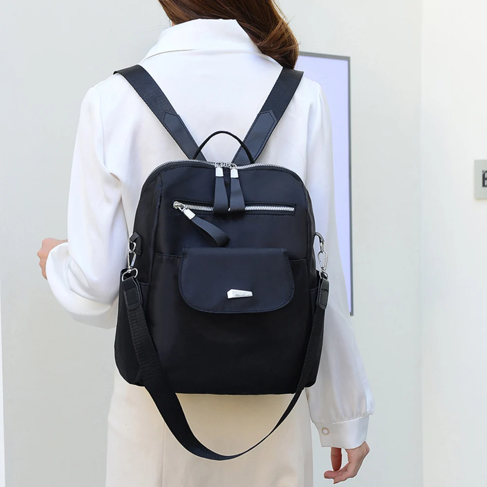 

Простой студенческий рюкзак, вместительный повседневный рюкзак для колледжа, регулируемый портативный рюкзак для путешествий, ежедневных ...