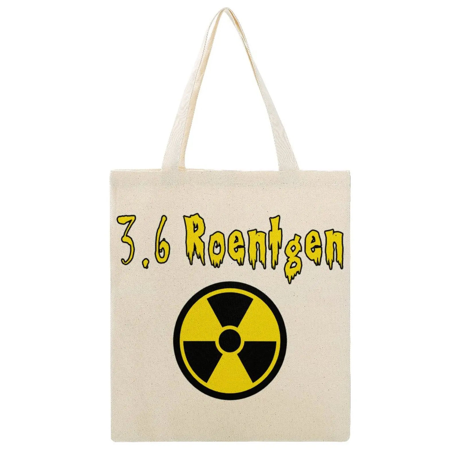 

Canvas Tote Bag Double 3.6 Roentgen Chernobyl Funny Top Quality Handbag Canvas Bag Sarcastic Blanket Roll