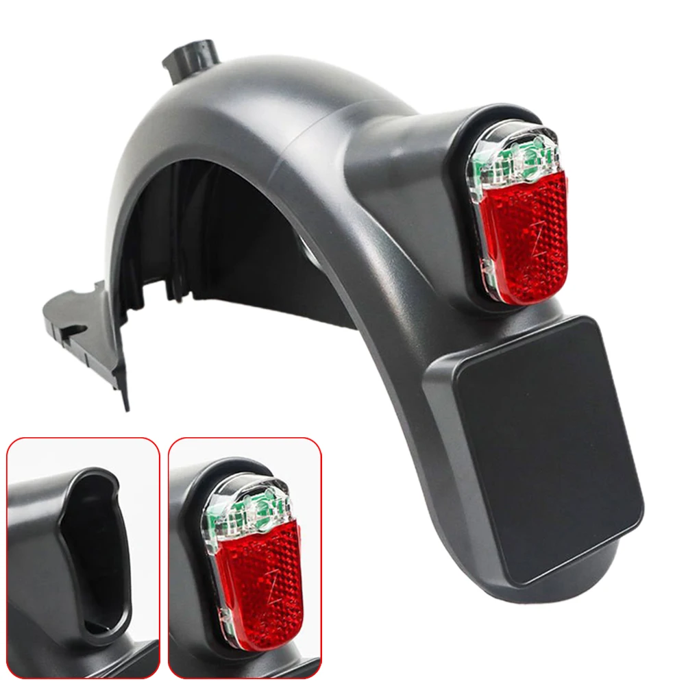 

Scooter Mudguard+taillight New For Ninebot MAX G30 G30D Electric Scooter Tire Splash Rear Fender With Rear Taillight Back Guard