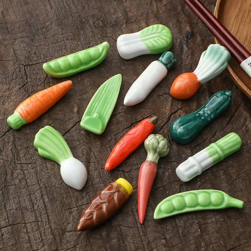 Держатель для палочек палочки для еды в японском стиле, керамика, вилка, декор для стола