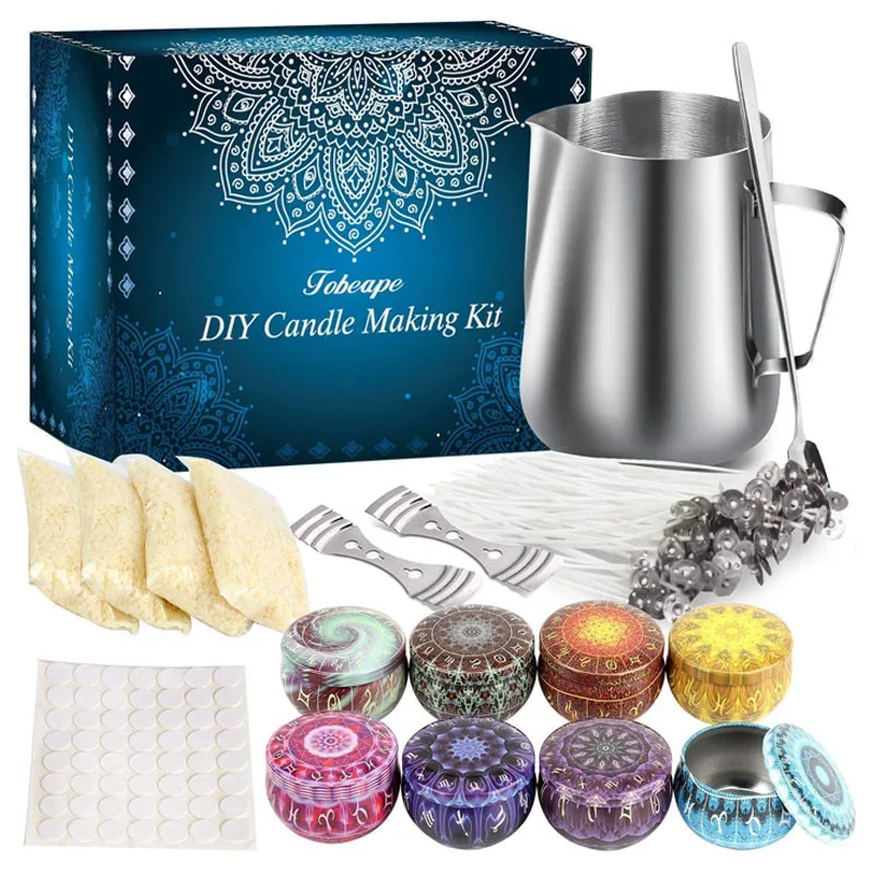 

Creative DIY Home Candle Magic Candle Set Aromatherapy Candle Crafting Materials Tools Aromatherapy Gift Set