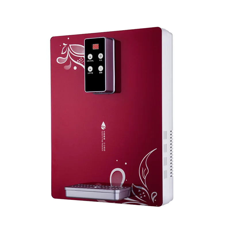 

Wall-mounted pipeline mini hot and cold water dispenser