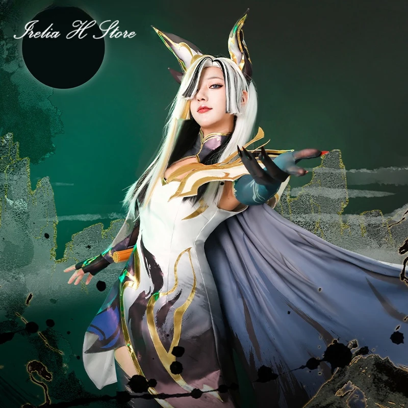 Irelia H Store костюм для косплея Ай LOL платье Rebel xaya костюмы на Хэллоуин женщин