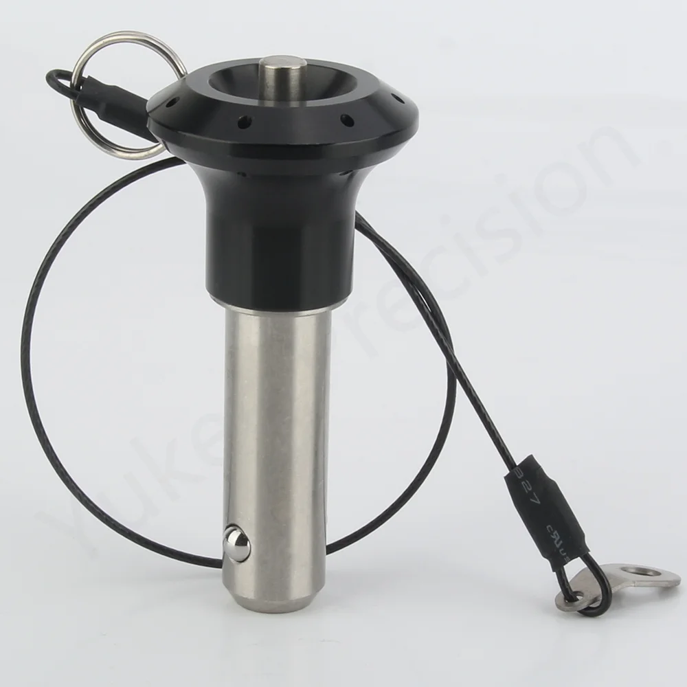 

Заводская розетка YK111, большой запас, фиксирующие штифты SUS304 из нержавеющей стали, быстроразъемный шариковый замок, штифт с веревкой для крепления