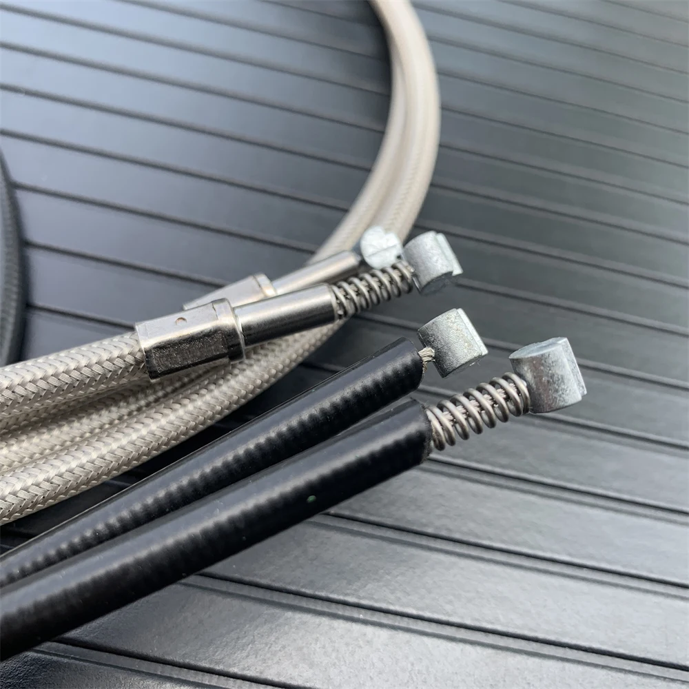 Удлиненный трос дроссельной заслонки для мотоцикла Harley Sportster Iron XL 883 1200 Dyna Softail Fat