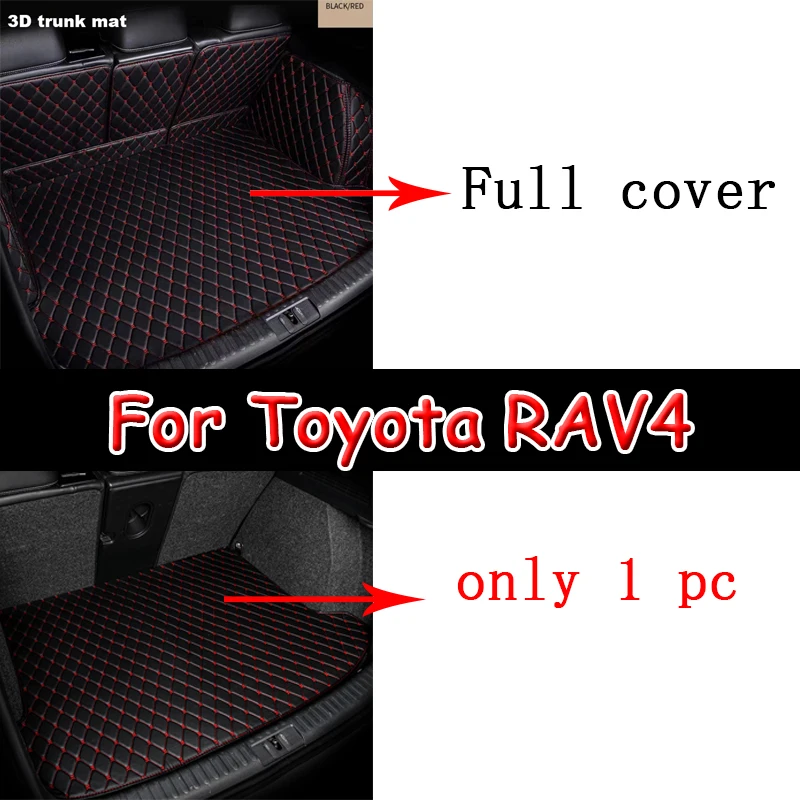 Коврики для багажника автомобиля Toyota RAV4 Vanguard XA30 2006 ~ 2012 водонепроницаемые