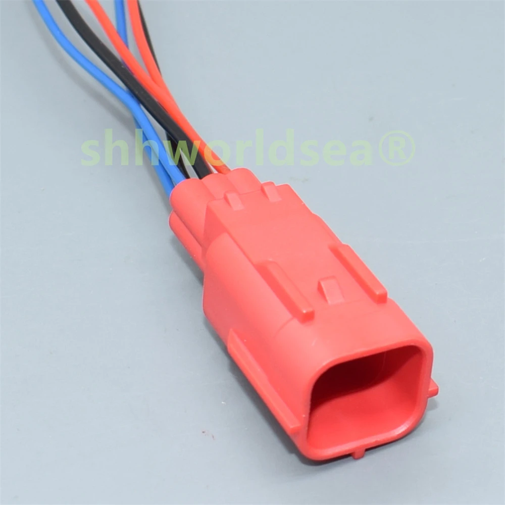 

Shhworldsea 6 штырьков, MWTRB-06-1A-R, диагностический разъем OBD для мотоцикла, электронный разъем с кабелем для Honda Yamaha