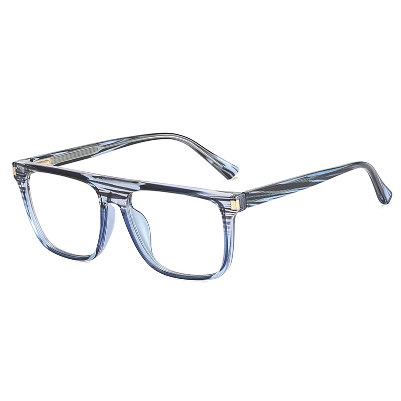 

Новинка, очки с защитой от синего света, модные очки для мужчин TR90, Большие Квадратные прозрачные компьютерные оптические очки, модные очки