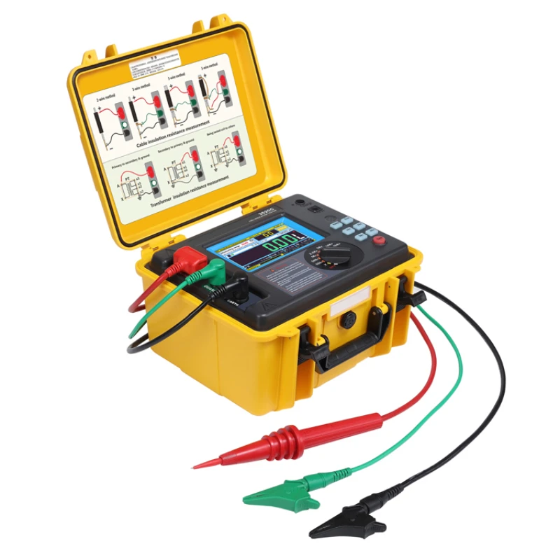 series  Digital Insulation Resistance Measurement Insulation Resistance Test 5kv 10kv Mega Ohm Meter