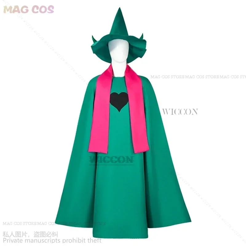 Игра Deltarune Cos Ralsei Spanton косплей фантастическая шляпа искусственная Маскировка