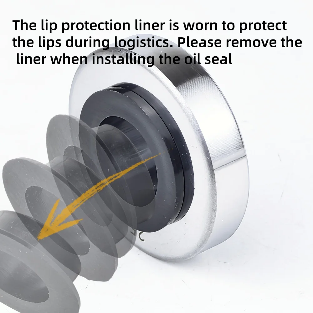 ID:12*OD:22/25/28/30/35*7/8mm Stainless steel shaft oil seal PTFE sealed air compressor accessories