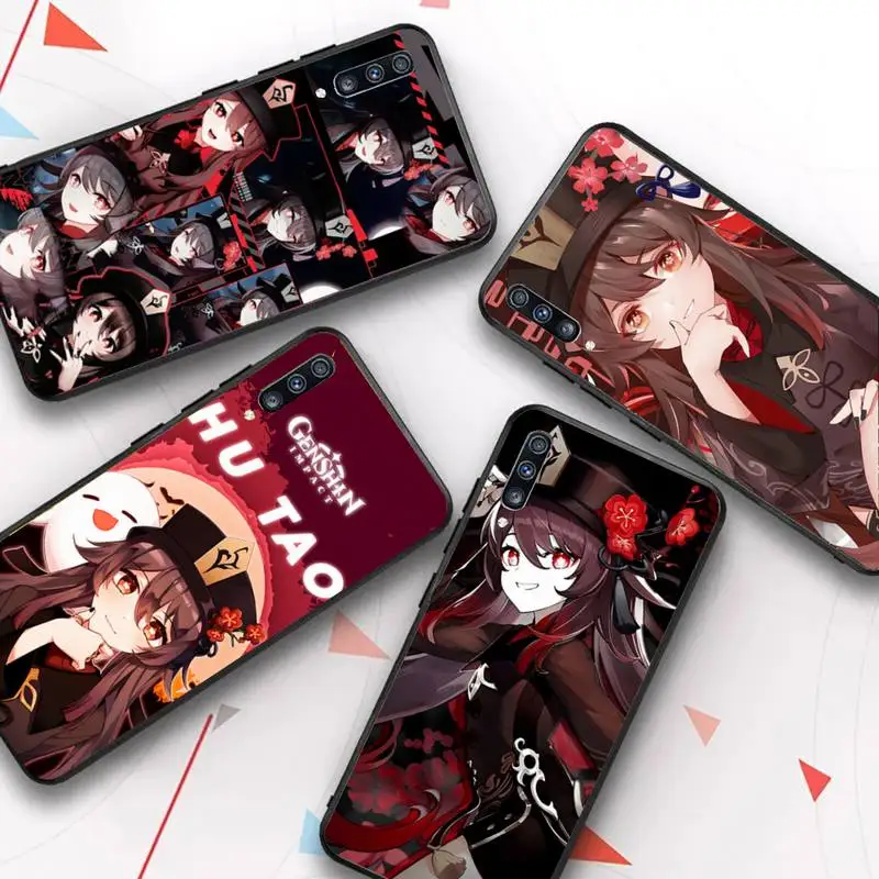 

Hu Tao Genshin Impact Phone Case for Samsung A51 01 50 71 21S 70 31 40 30 10 20 S E 11 91 A7 A8 2018