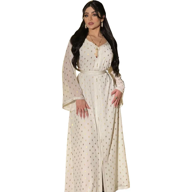 Robe Femme Musulmane Middle East New Two-piece Muslim Sets Ramadan Abayas For Women De Moda Musulmana Musulmán Conjuntos