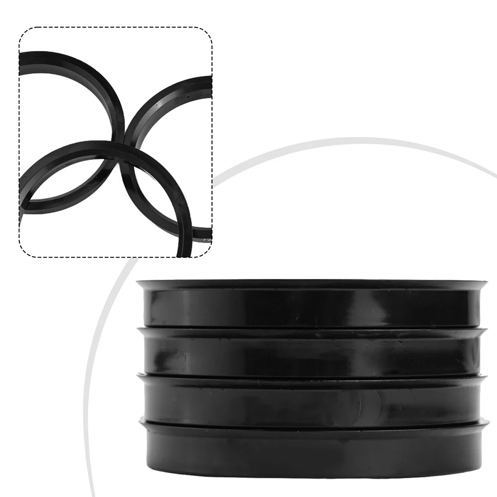 Центрирующие кольца для ступицы T5 центрирующие черного цвета беспроблемная