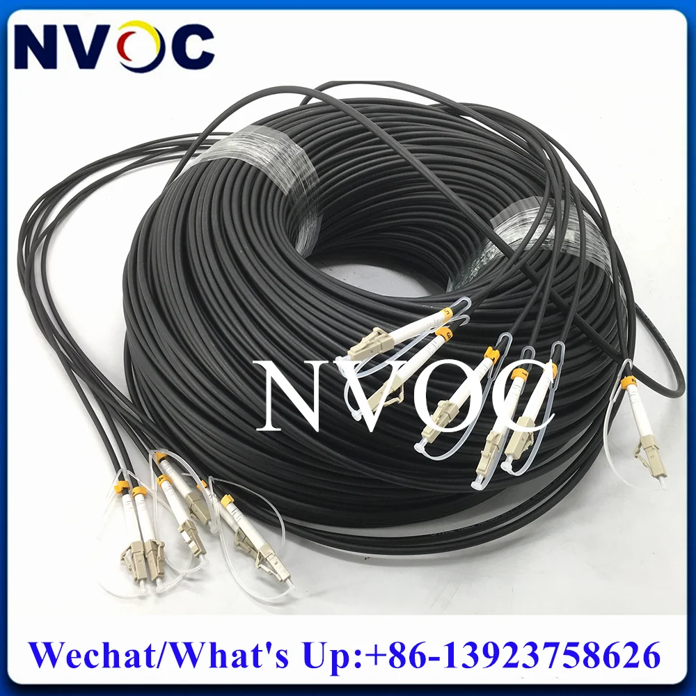 Внешний Бронированный Оптоволоконный соединительный кабель 100 м 6 ядер мм