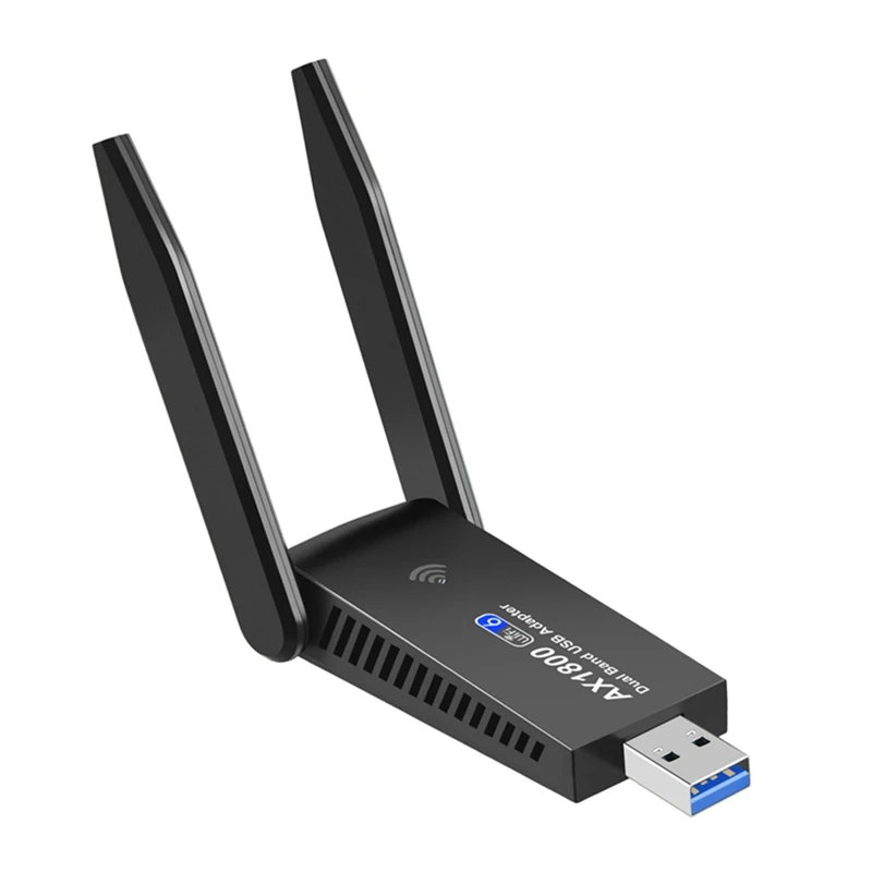 

USB Wifi6 Wireless Network Card Dual Band AX1800 2.4G/5Ghz Wireless Dongle Network Card RTL8832 USB 3.0 Network Adapter