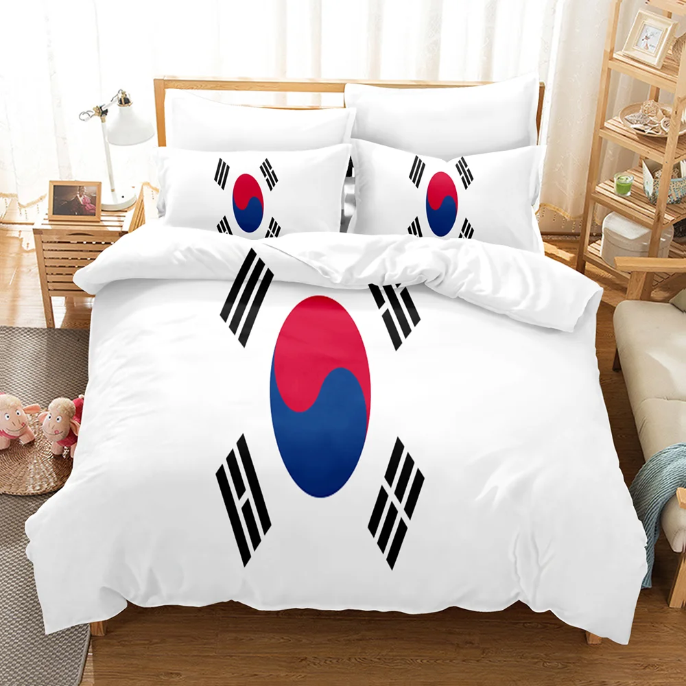 

Developed Country Bed Set Kid Bedroom Duvetcover Sets Skull Bedding Set Colchas Casal