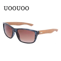 uoouoo square wooden rimmed frame sunglasses multicolor lens driving eyeglasses travel sport beach eyewear unisex us store