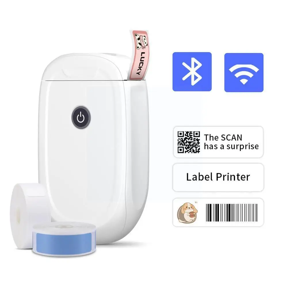 

For P11 Label Printer Handheld Portable Bluetooth Mini Home Price Sticker Small Thermal Barcode I0x2