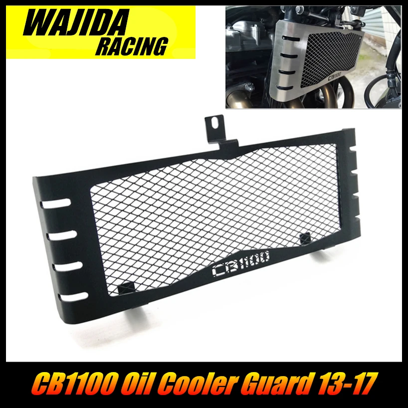 

For Honda CB1100 Motorcycle Accessories Aluminum Alloy Radiator Guard Protective Cover Black and Silver