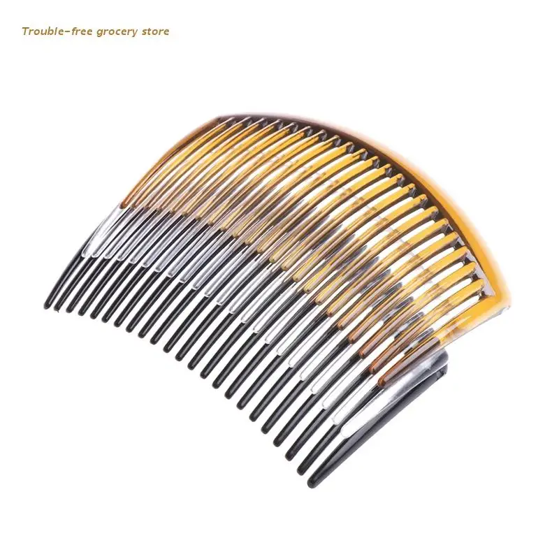 

5Pcs/Set Handmade Comb 23 Tooth Plastic Headwear Hair Accessories Women DIY Clip