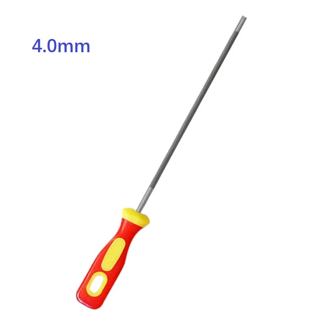 

Files Chainsaw Files 4/4.8/5.5mm Chain Files Chainsaw Saw Plastic Handle Round Sharpener For Woodwork Chainsaw