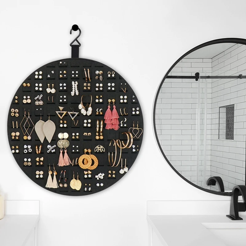 Круглая настенная подвесная брошь подставка для демонстрации войлочная