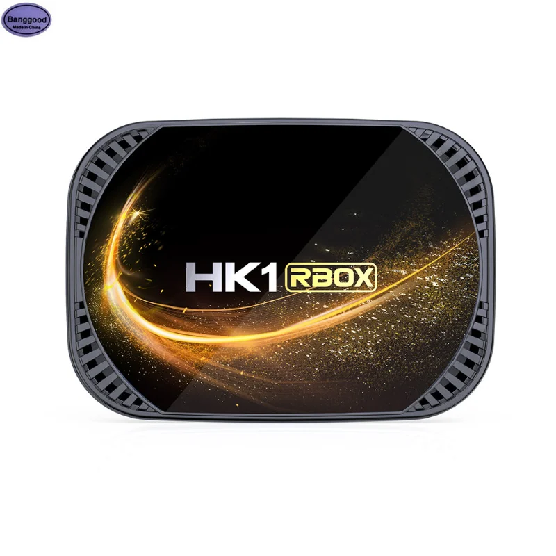 

HK1 RBOX Amlogic Quad Core ROM Android 11.0 HD 8K H.265 2.4G 5G WIFI bluetooth Smart TV Box Youtube Netflix