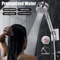 stainless steel shower head 360 degree rotating replete washable rainfall bathroom faucet with hose bath accessories rinse lotus