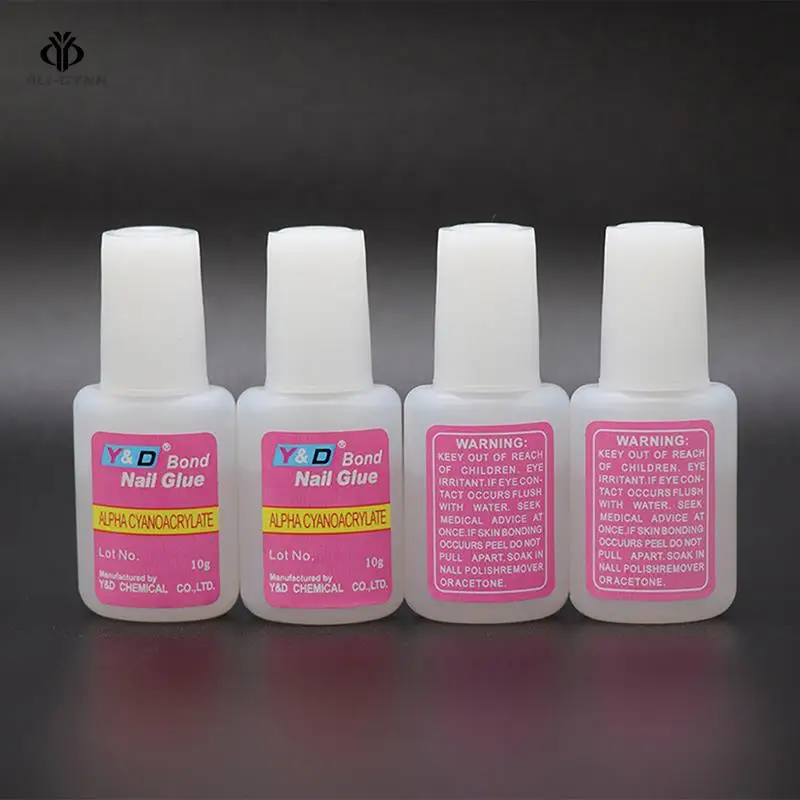Клей для ногтей 100% накладные Типсы акриловые аксессуары инструмент накладных