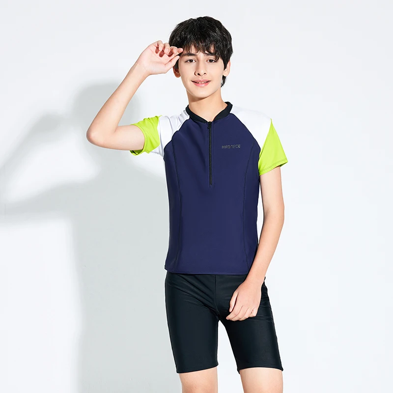 Купальник для мальчиков комплект плавания детские плавки шорты топ гвардия с