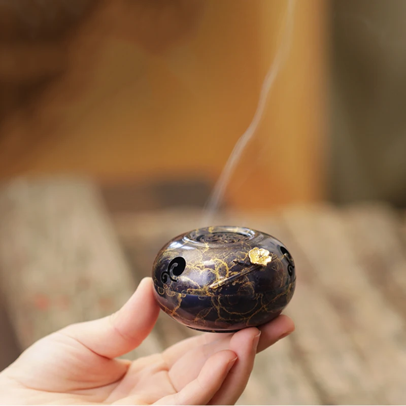

Smoke Fountain Incense Burner Buddha Mild Art Fragranc Modern Incense Burner Quemador De Incienso Home Decoration Accessories