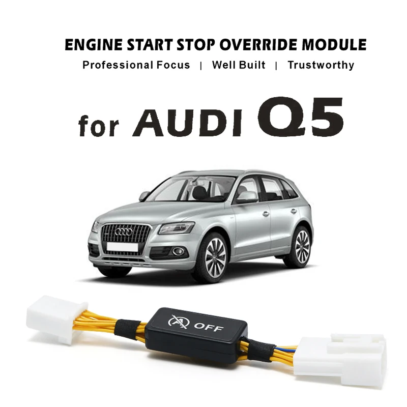 

For Audi Q5 FY 2017-2022 8R 2013-2017 Car Automatic Stop Start Engine System Eliminator Disable Cable Auto Stop Canceller