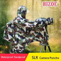 outdoor photographer raincoat camera rain cover detachable body poncho waterproof and sand proof waterfall songkran canon sony