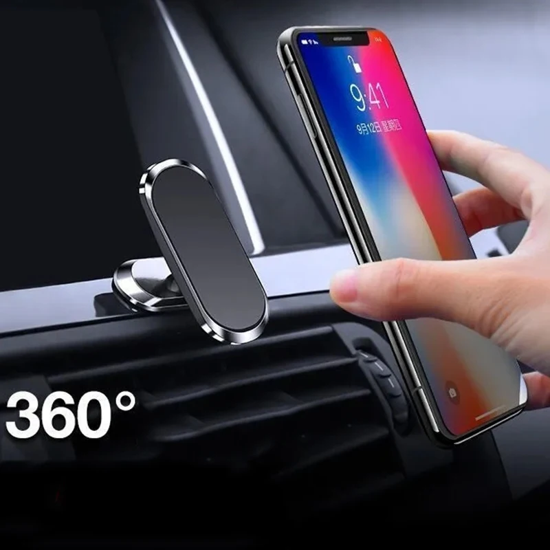 

Strong Magnetic Suction Car Phone Stand Holder Bracket Support 360° Central Control Send Magnetic Patch Universal