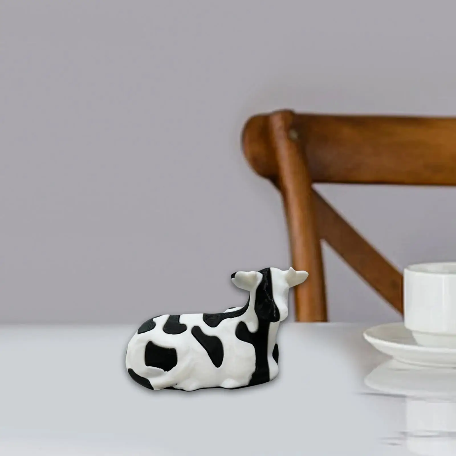 Настольная игрушка новинка модель коровы подарок домашний декор забавное