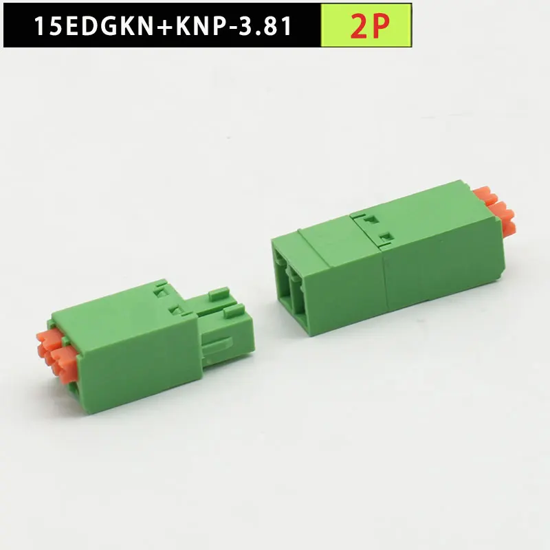 

Комплект плоских пружинных разъемов 3.81мм 15EDGKNP 2-24P