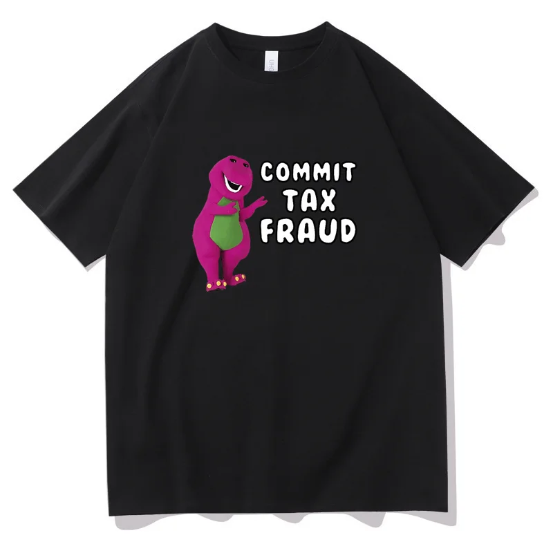 

Clothes Commit Tax Fraud Short Sleeve Men Graphic Tshirt- Rugged Outdoor Collection Men Women Print Novelty T Shirt Cotton Tops