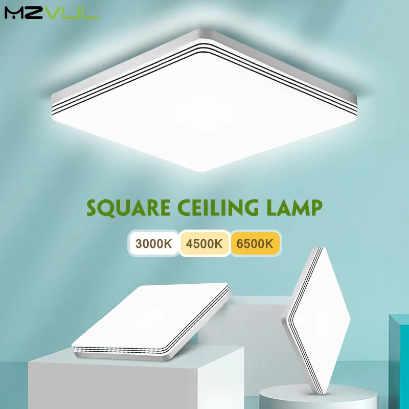 

Светодиодный потолочный светильник Sideband в полоску, 18 Вт, 24 Вт, 36 Вт, 48 Вт, современный минималистичный потолочный светильник для помещений в ...