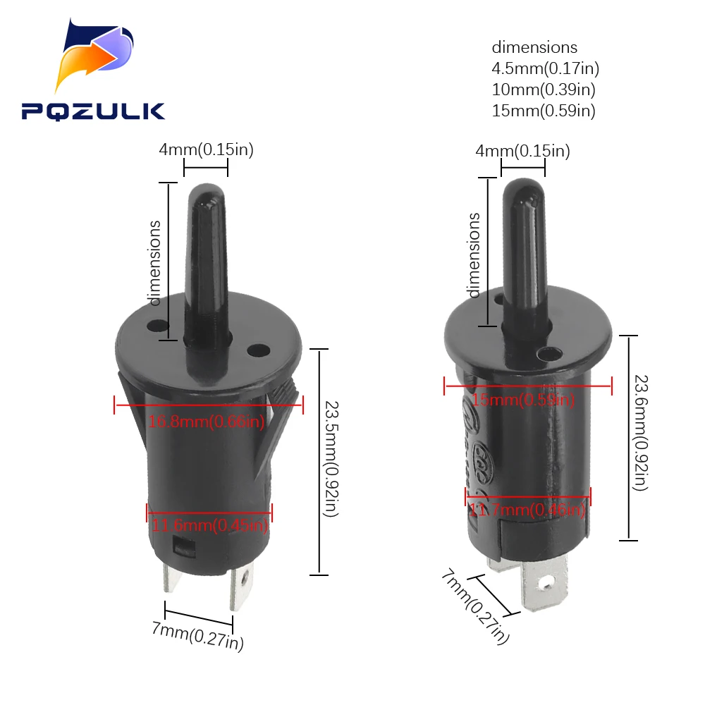 KA5 12 мм 14 переключатель управления дверью с самовозвратом нормально